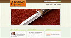 Desktop Screenshot of johnyoungknives.com